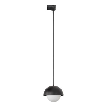 Lestenec na vrvici za 1-fazni tračni sistem BONO 1xG9/8W/230V črna
