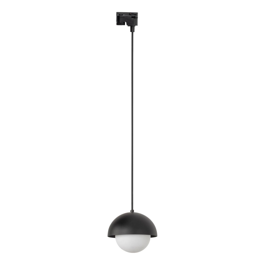Lestenec na vrvici za 1-fazni tračni sistem BONO 1xG9/8W/230V črna