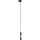 Lestenec na vrvici za 1-fazni tračni sistem TRACER 1xGU10/10W/230V črna/zlata