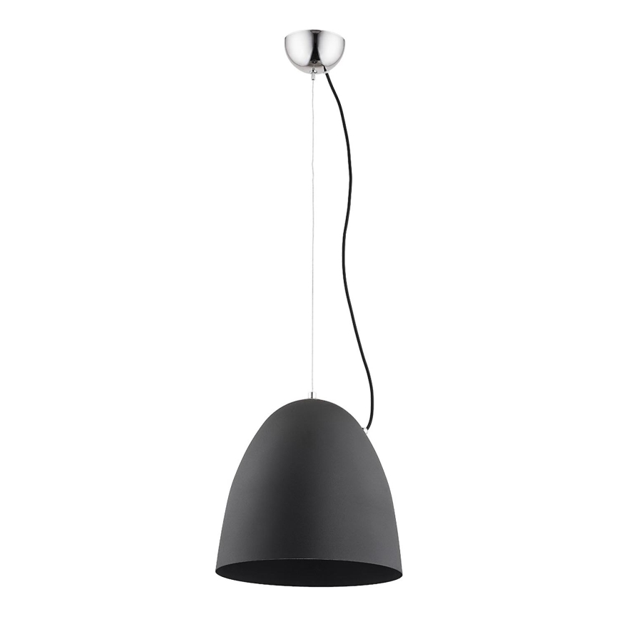 Lestenec na vrvici ZETES 1xE27/15W/230V črna