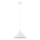 Lestenec na vrvici ZUMA 1xE27/15W/230V pr. 30 cm bela