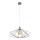 Lestenec SATURN 1xE27/15W/230V siv