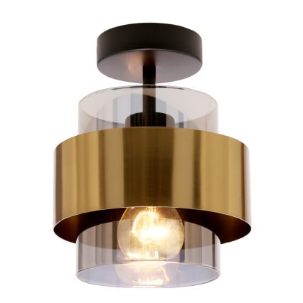 Lestenec SPIEGA 1xE27/60W/230V zlata/črna