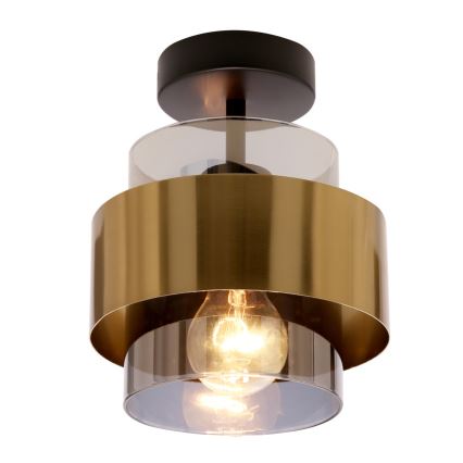 Lestenec SPIEGA 1xE27/60W/230V zlata/črna
