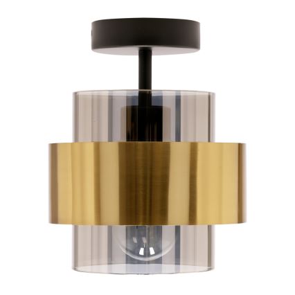 Lestenec SPIEGA 1xE27/60W/230V zlata/črna