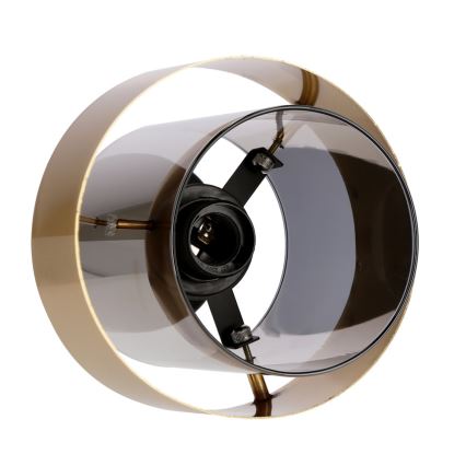 Lestenec SPIEGA 1xE27/60W/230V zlata/črna