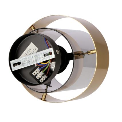 Lestenec SPIEGA 1xE27/60W/230V zlata/črna