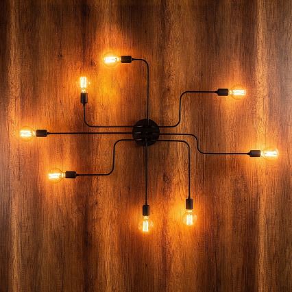Lestenec TRUVA 8xE27/40W/230V