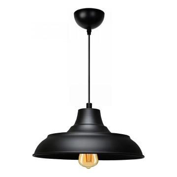Lestenje na vrvici AYD 1xE27/40W/230V črna