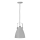 Leuchten Direkt 11059-15 - Lestenec na vrvici EVA 1xE27/60W/230V pr. 21,5 cm siva