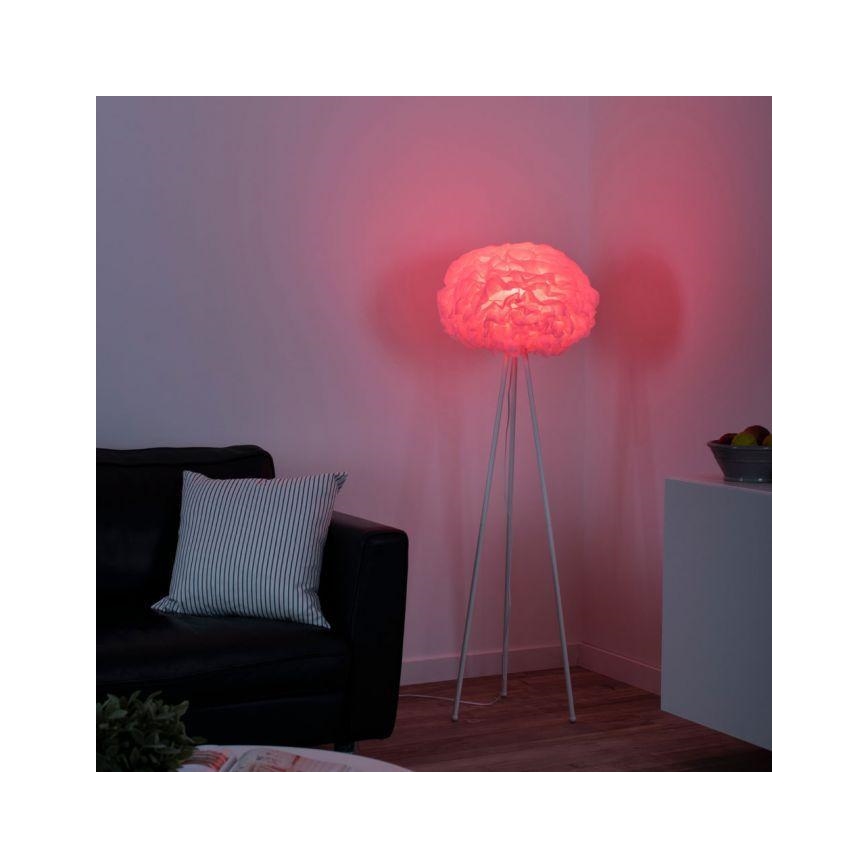 Leuchten Direkt 11212-16 - LED RGBW Zatemnitvena talna svetilka NAOMI LED/10W/230V 2700-5000K Wi-Fi TUYA + Daljinski upravljalnik