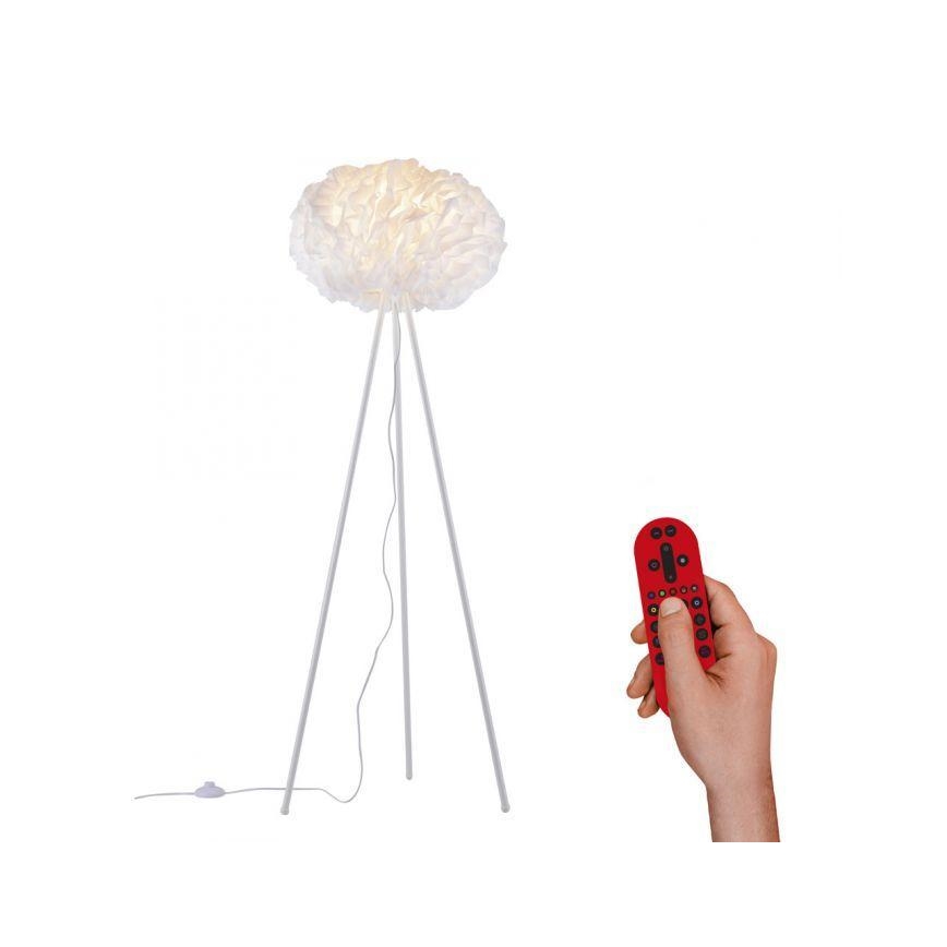 Leuchten Direkt 11212-16 - LED RGBW Zatemnitvena talna svetilka NAOMI LED/10W/230V 2700-5000K Wi-Fi TUYA + Daljinski upravljalnik