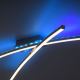 Leuchten Direkt 11255-55 - LED RGB Zatemnitveni lestenec ALINA 2xLED/8,1W/230V + Daljinski upravljalnik