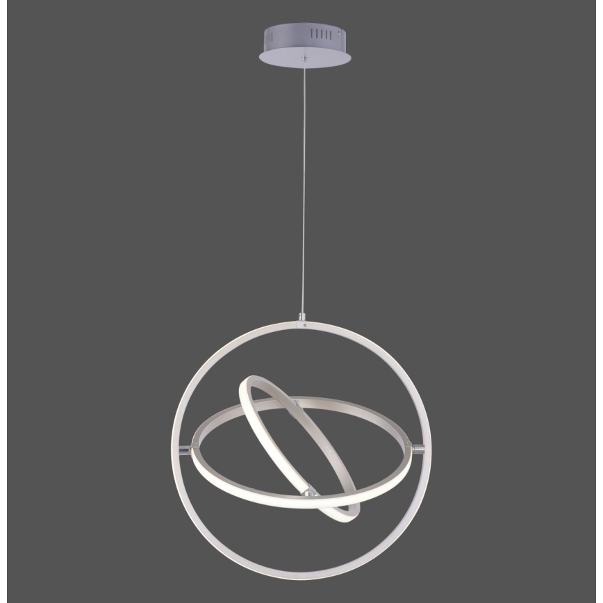 Leuchten Direkt 11260-55 - LED Zatemnitveni lestenec na vrvici JELLA 3xLED/28W/230V