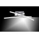 Leuchten Direkt 11270-55 - LED Lestenec SIMON 2xLED/5W/230V mat krom