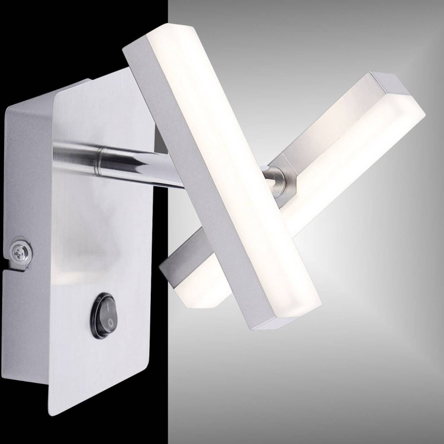 Leuchten Direkt 11276-55 - LED Stenski reflektor RICO 2xLED/2W/230V