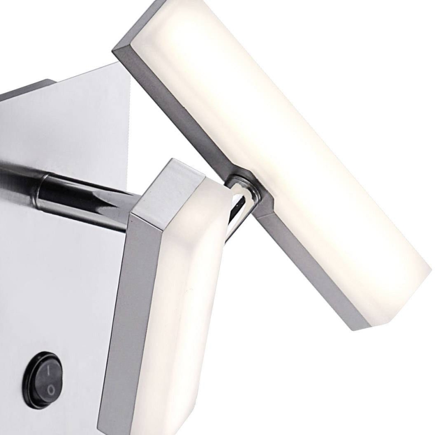 Leuchten Direkt 11276-55 - LED Stenski reflektor RICO 2xLED/2W/230V