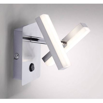 Leuchten Direkt 11276-55 - LED Stenski reflektor RICO 2xLED/2W/230V