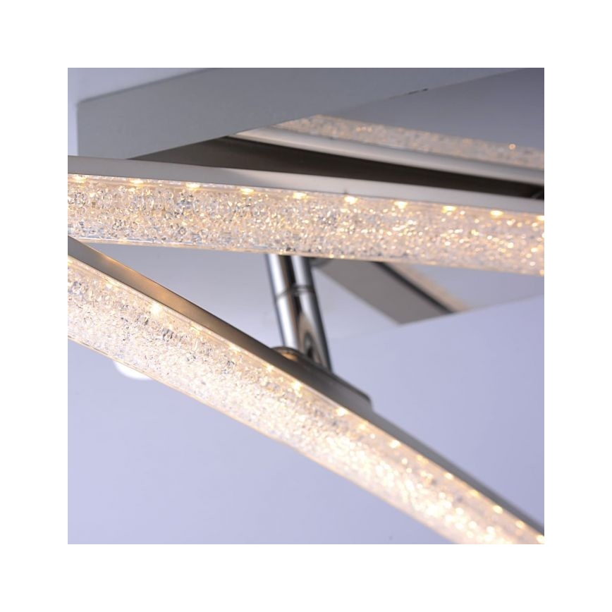 Leuchten Direkt 11290-17 - LED Lestenec SIMON 2xLED/5W/230V krom