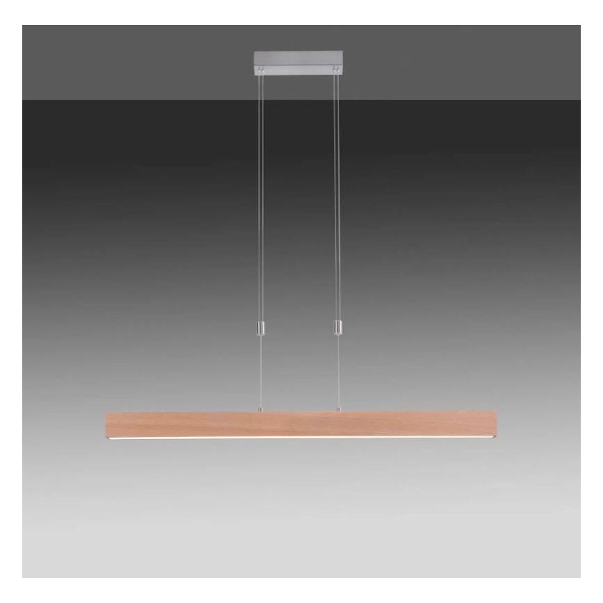 Leuchten Direkt 11420-78 - LED Zatemnitvena stropna svetilka na vrvici AMANDA LED/30W/230V