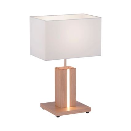 Leuchten Direkt 11421-78 - LED zatemnjiva namizna svetilka AMANDA 1xE27/40W/230V + LED/5W