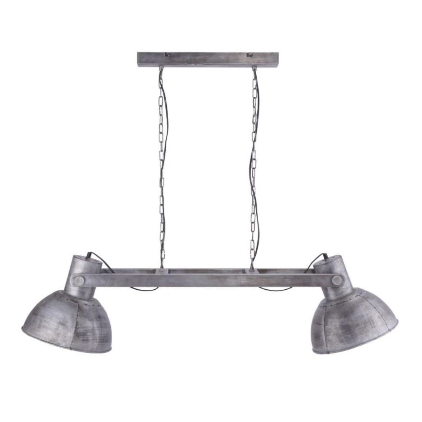 Leuchten Direkt 11483-77 - Lestenec na vrvici SAMIA 2xE27/25W/230V