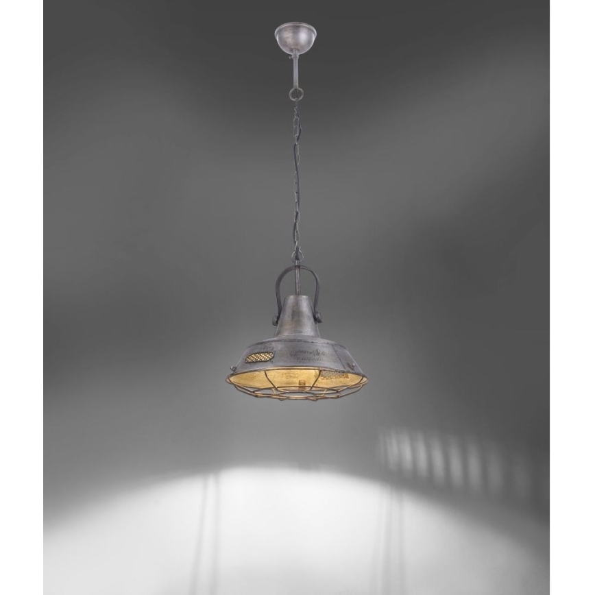 Leuchten Direkt 11496-77 - Lestenec na vrvici SAMIA 1xE27/25W/230V