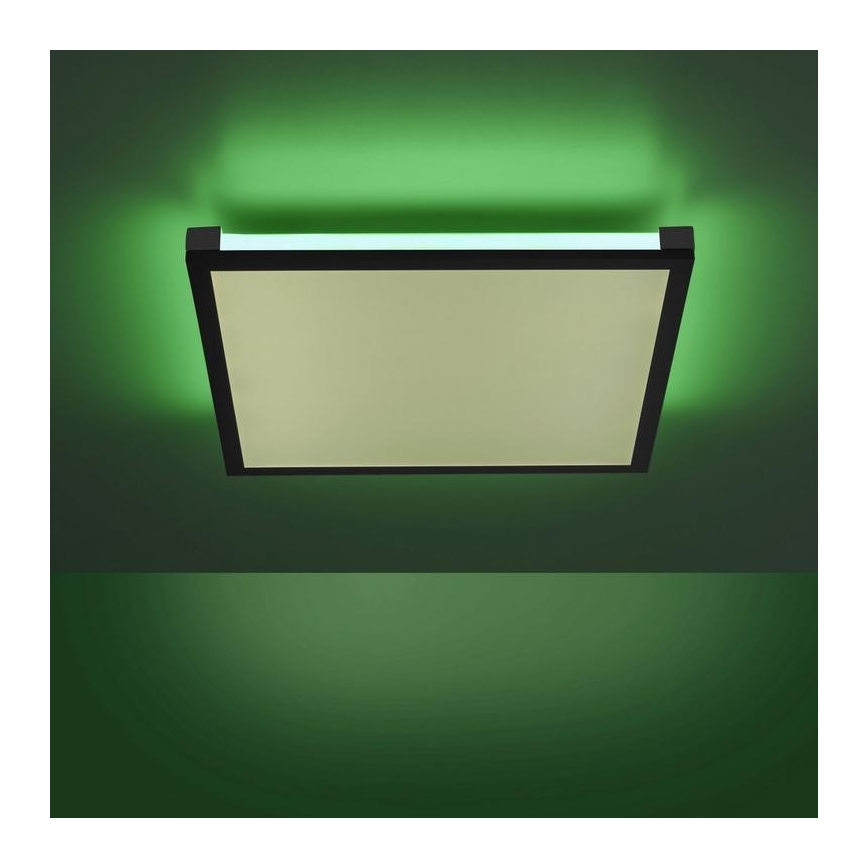 Leuchten Direkt 11621-18 - LED RGB Zatemnitvena stropna svetilka MARIO LED/24W/230V 2700-5000K + Daljinski upravljalnik