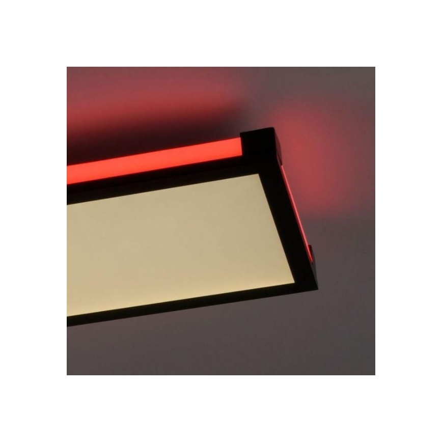 Leuchten Direkt 11622-18 - LED RGB Zatemnitvena stropna svetilka MARIO LED/29W/230V 2700-5000K + Daljinski upravljalnik