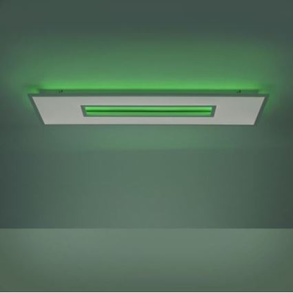 Leuchten Direkt 11646-16 - LED RGB stropno svetilo RECESS z možnostjo zatemnitve LED/41W/230V + LED/7,5W + daljinski upravljalnik