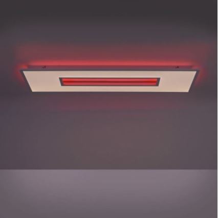 Leuchten Direkt 11646-16 - LED RGB stropno svetilo RECESS z možnostjo zatemnitve LED/41W/230V + LED/7,5W + daljinski upravljalnik