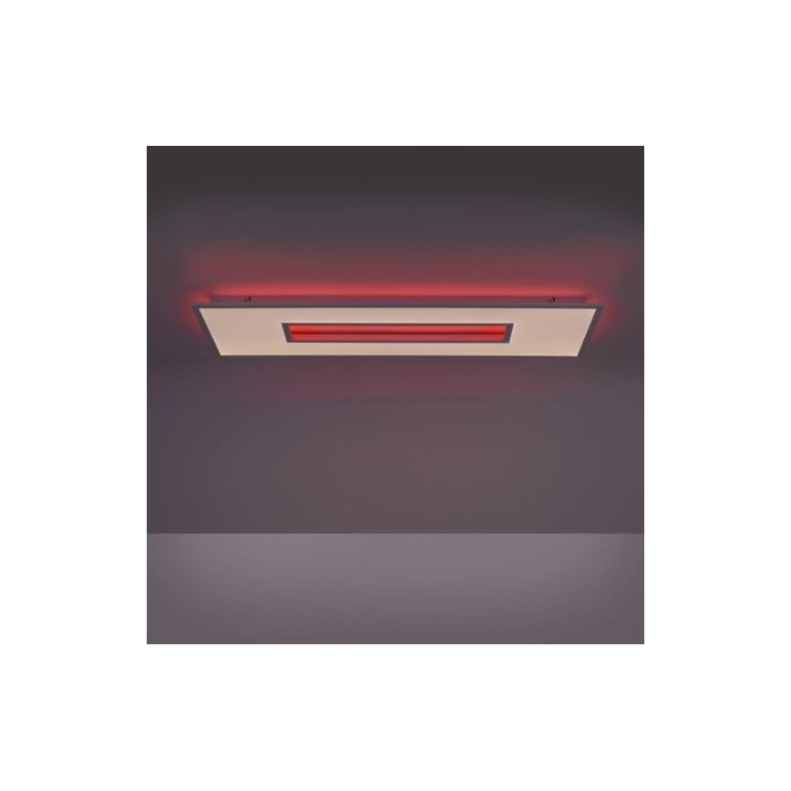 Leuchten Direkt 11646-16 - LED RGB stropno svetilo RECESS z možnostjo zatemnitve LED/41W/230V + LED/7,5W + daljinski upravljalnik