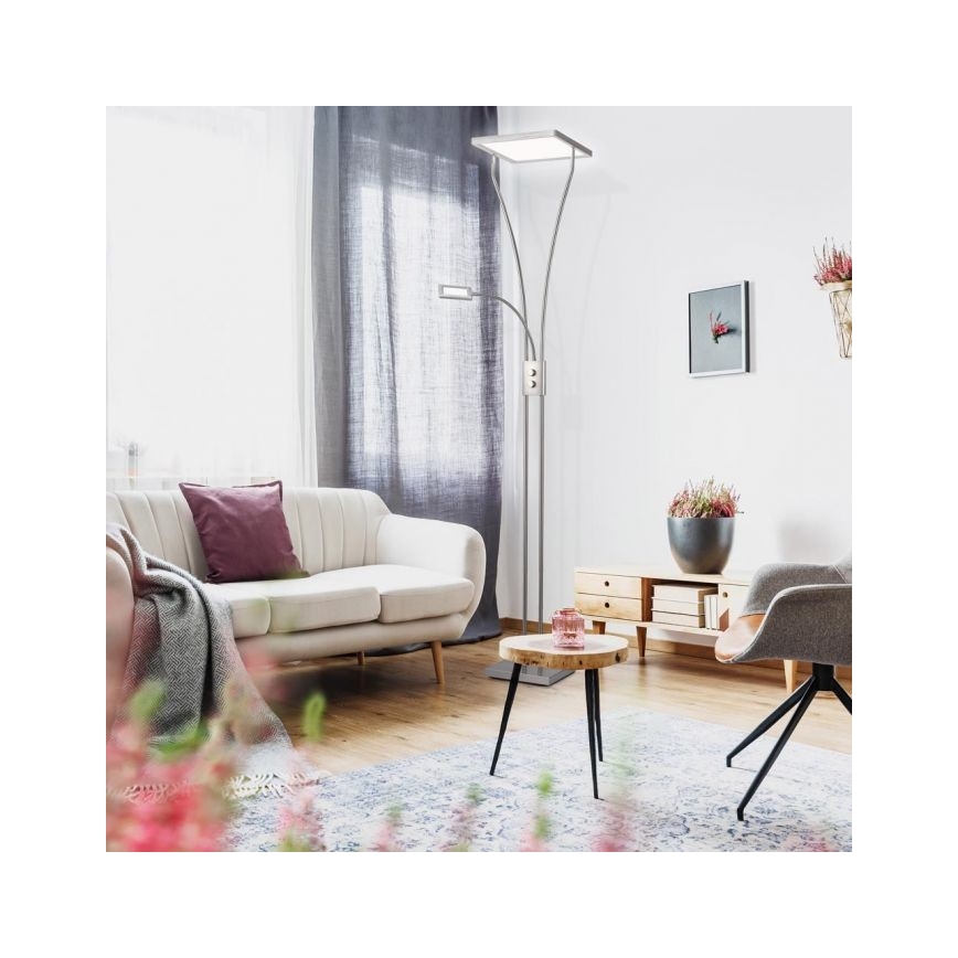 Leuchten Direkt 11722-55 - Zatemnljiva LED svetilka MARIAN LED/33,5W/230V + LED/3,6W