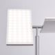 Leuchten Direkt 11725-55 - LED Zatemnitvena talna svetilka RUBEN 2xLED/11W/230V + LED/4W