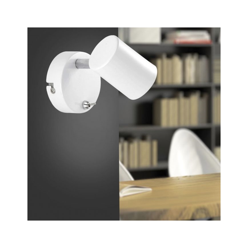 Leuchten Direkt 11941-16 - LED Stenski reflektor TARIK 1xGU10/5W/230V bel