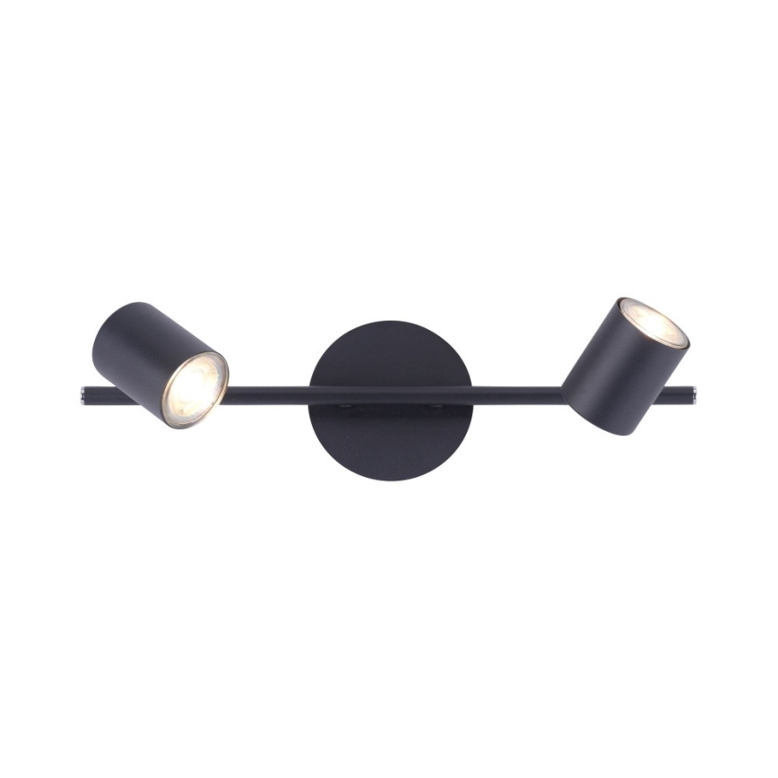 Leuchten Direkt 11942-13 - LED Reflektor TARIK 2xGU10/5W/230V antracit