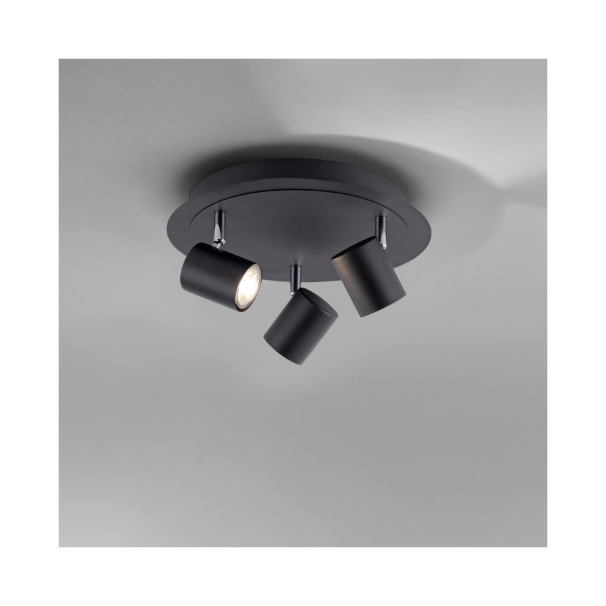 Leuchten Direkt 11943-13 - LED Reflektor TARIK 3xGU10/5W/230V antracit