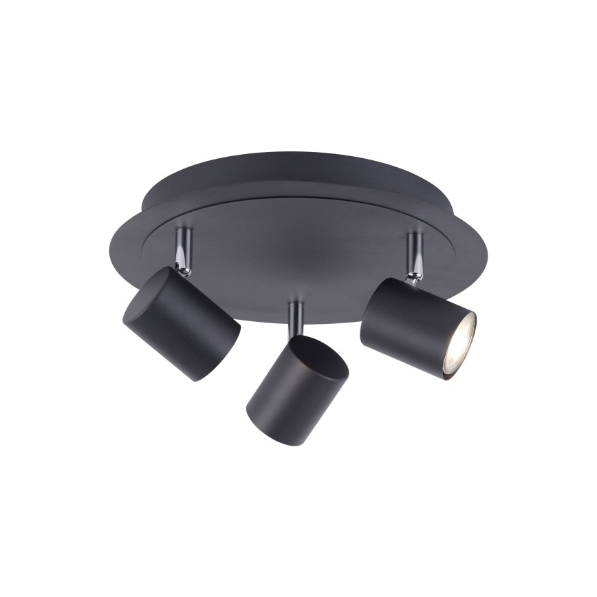 Leuchten Direkt 11943-13 - LED Reflektor TARIK 3xGU10/5W/230V antracit