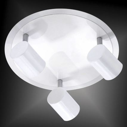 Leuchten Direkt 11943-16 - LED Reflektor TARIK 3xGU10/5W/230V bel