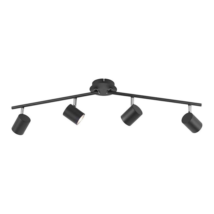 Leuchten Direkt 11944-13 - LED Reflektor TARIK 4xGU10/5W/230V antracit