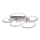 Leuchten Direkt 12112-55 - LED pritrjen lestenec JOHANNA 2xLED/11,5W/230V+2xLED/9W+LED/7W