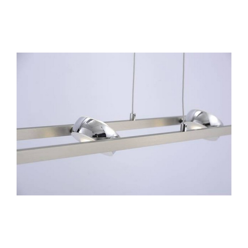 Leuchten Direkt 12470-55 - LED RGB Zatemnitveni lestenec na vrvici OPTI 8xLED/3W/230V + Daljinski upravljalnik