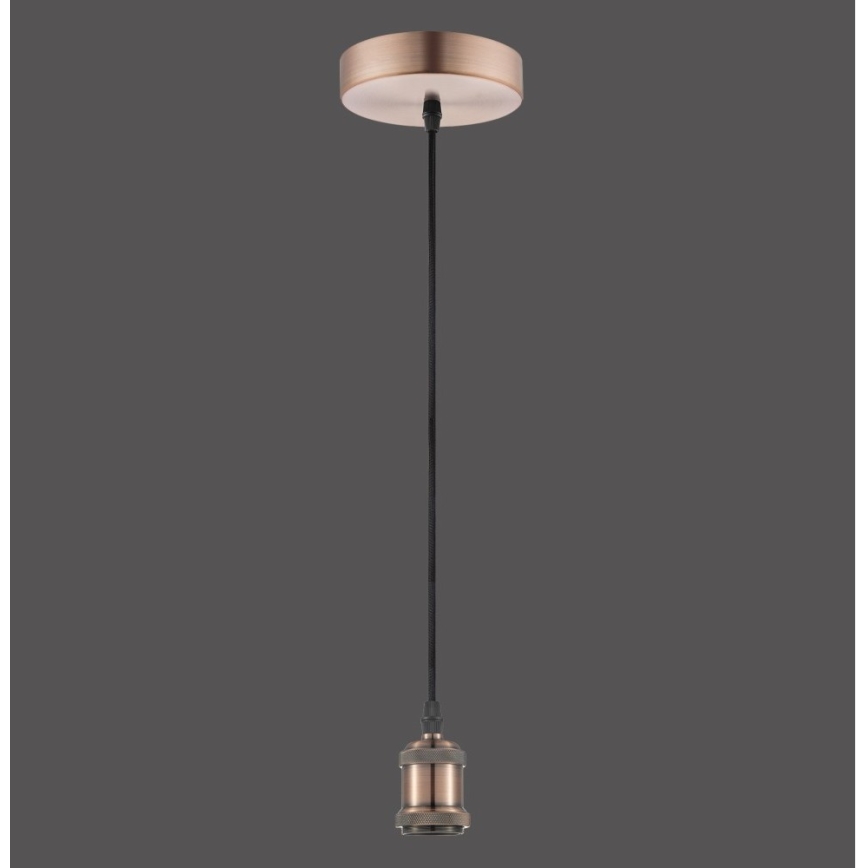 Leuchten Direkt 13570-20 - Lestenec na vrvici DIY 1xE27/60W/230V baker