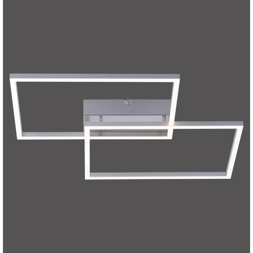 Leuchten Direkt 14017-55 - LED Zatemnitvena stropna svetilka IVEN 2xLED/20W/230V + Daljinski upravljalnik