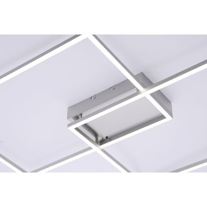 Leuchten Direkt 14017-55 - LED Zatemnitvena stropna svetilka IVEN 2xLED/20W/230V + Daljinski upravljalnik