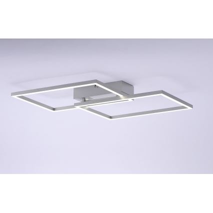 Leuchten Direkt 14018-55 - LED Zatemnitveni nadgradni lestenec IVEN 2xLED/15W/230V + Daljinski upravljalnik