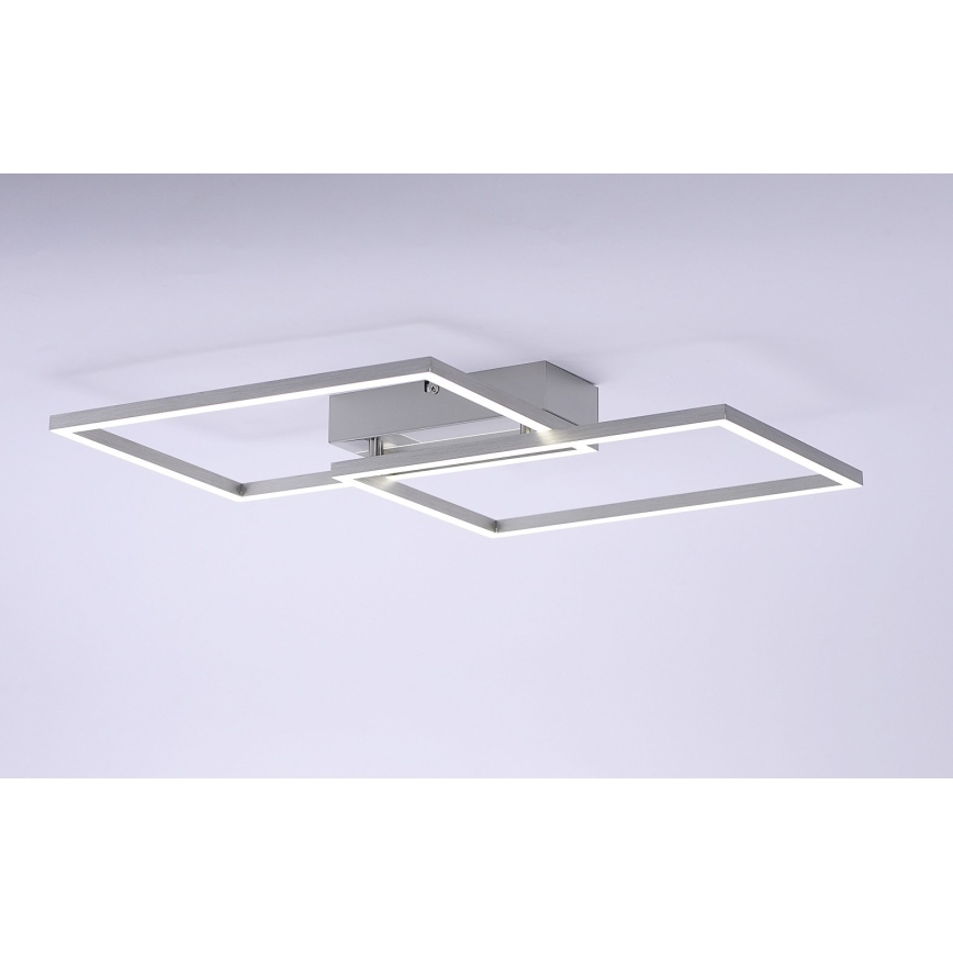 Leuchten Direkt 14018-55 - LED Zatemnitveni nadgradni lestenec IVEN 2xLED/15W/230V + Daljinski upravljalnik