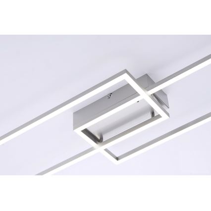 Leuchten Direkt 14019-55 - LED Zatemnitveni nadgradni lestenec IVEN 2xLED/20W/230V + Daljinski upravljalnik