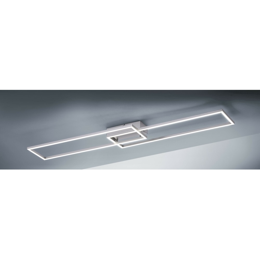 Leuchten Direkt 14019-55 - LED Zatemnitveni nadgradni lestenec IVEN 2xLED/20W/230V + Daljinski upravljalnik