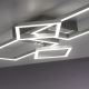 Leuchten Direkt 14030-55 - LED Lestenec IVEN 2xLED/12W/230V + 2xLED/5,5W